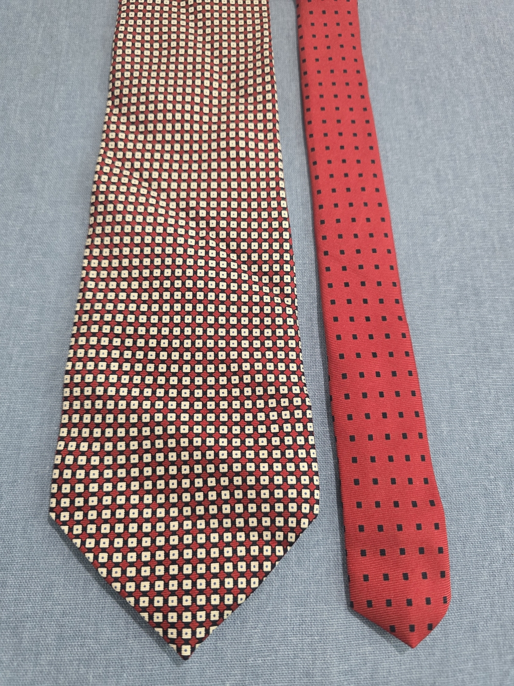 Tommy Hilfiger Red Patterned Men's Tie